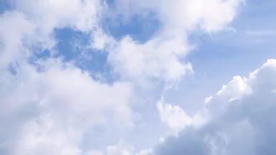 天空蓝天白云云彩视频的预览图